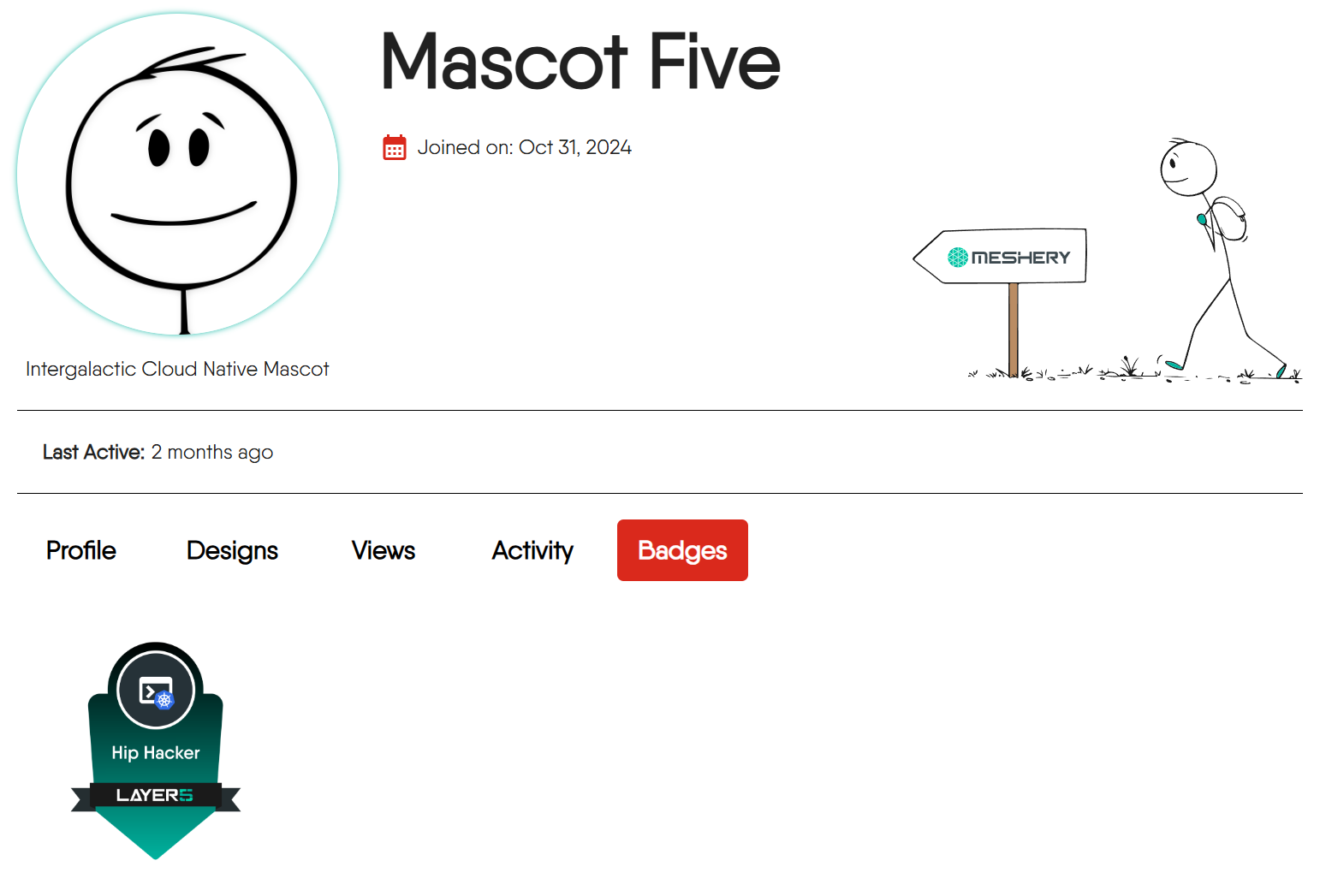 Example badge image